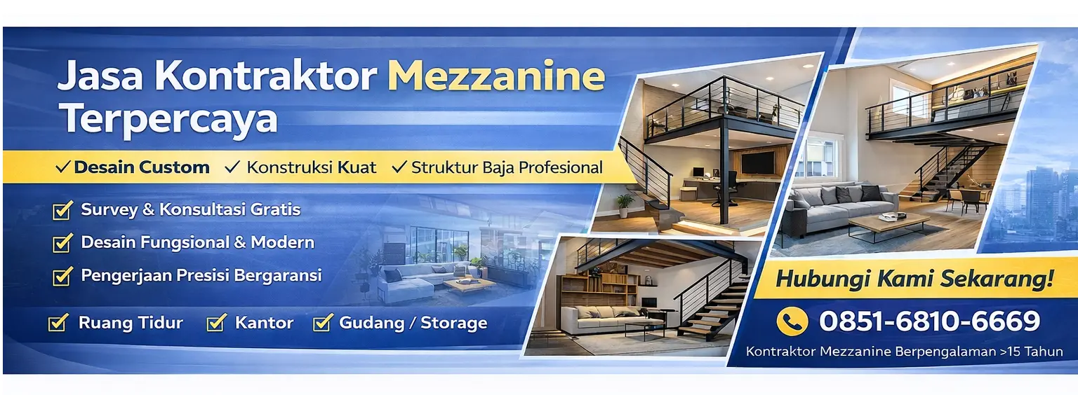 Jasa Pembuatan Mezzanine setu Bergaransi